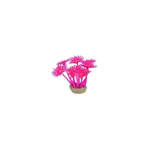 Akvarijní dekorace FLOWERS 1 fialová/růžová Zolux | Pejskovice