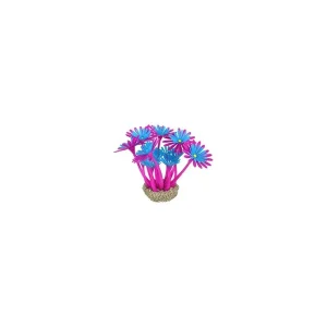 Akvarijní dekorace FLOWERS 3 fialová/modrá Zolux | Pejskovice