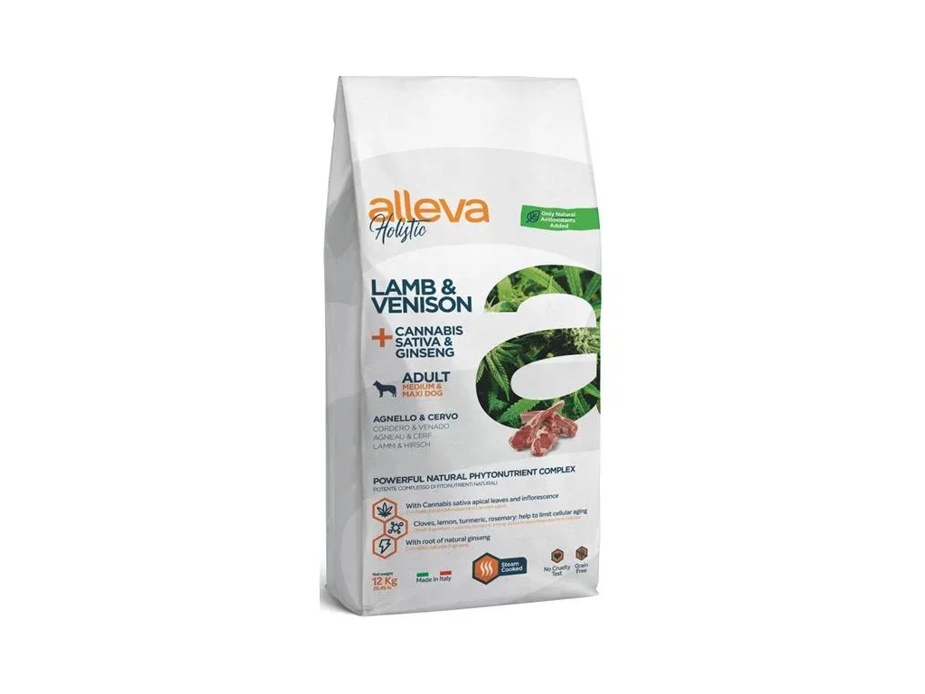 ALLEVA HOLISTIC Dog Dry Adult Lamb&Venison Medium/Maxi 12kg | Pejskovice