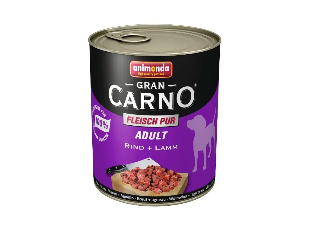 Animonda GranCarno Adult konzerva pro psy hovězí + jehněčí 400 g