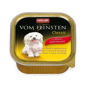 Animonda Vom Feinsten Classic paštika pro psy hovězí + krůtí srdce 150 g