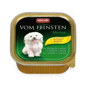Animonda Vom Feinsten Menue paštika pro psy drůbeží + těstoviny 150 g