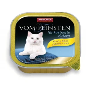 Animonda Vom Feinsten paštika pro kastrované kočky krůta + sýr 100 g