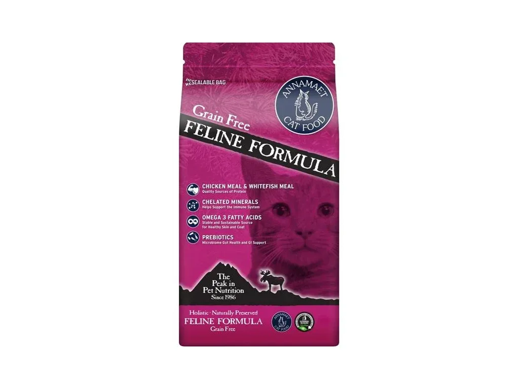 Annamaet Grain Free Feline Chicken & Fish (kočka) 1,81 kg (4lb) | Pejskovice