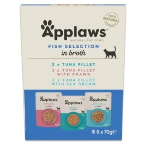 Applaws Cat Natural in Broth 48 x 70 g - výhodné balení