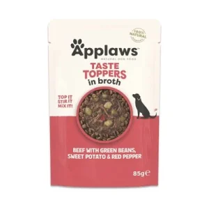 Applaws Taste Toppers Pouch in Broth 24 x 85 g