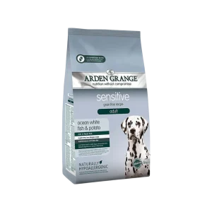Arden Grange GF Dog Adult Sensitive Ocean White Fish & Potato (2 kg)