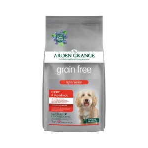 Arden Grange GF Dog Light/Senior Chicken & Superfoods (2 kg)