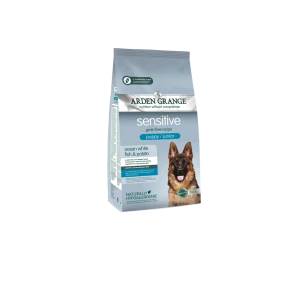 Arden Grange GF Dog Puppy Sensitive Ocean White Fish & Potato (2 kg)