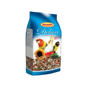 Avicentra Deluxe malý a střední papoušek (1 kg)