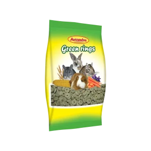 Avicentra kroužky s vojtěškou pro hlodavce (250 g)