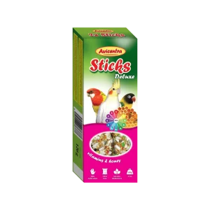 Avicentra tyčinky malý papoušek - vitamíny+med 2ks (2 ks)