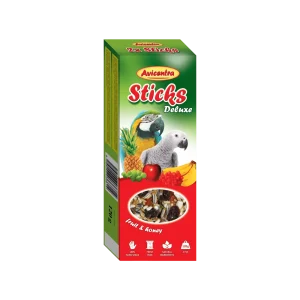 Avicentra tyčinky velký papoušek - ovoce+med 2ks (2 ks)