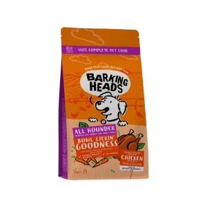 BARKING HEADS All Hounder Bowl Lickin Good Chick (2 kg)