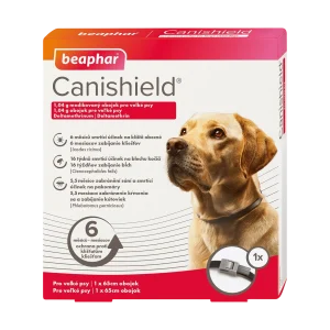 Beaphar Obojek antiparazitní pes Canishield 65cm