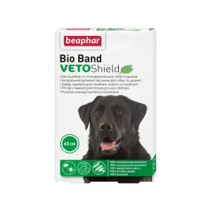 Beaphar Obojek repelentní pes Bio Band Plus Veto Shield 65cm