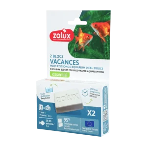 Blok krmný HOLIDAY pro akvarijní ryby 2x40g Zolux (80 g)