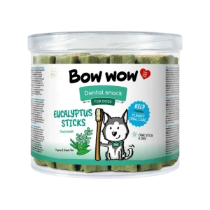 Bow wow pochoutka Eukalyptové tyčinky 30ks (30 ks)