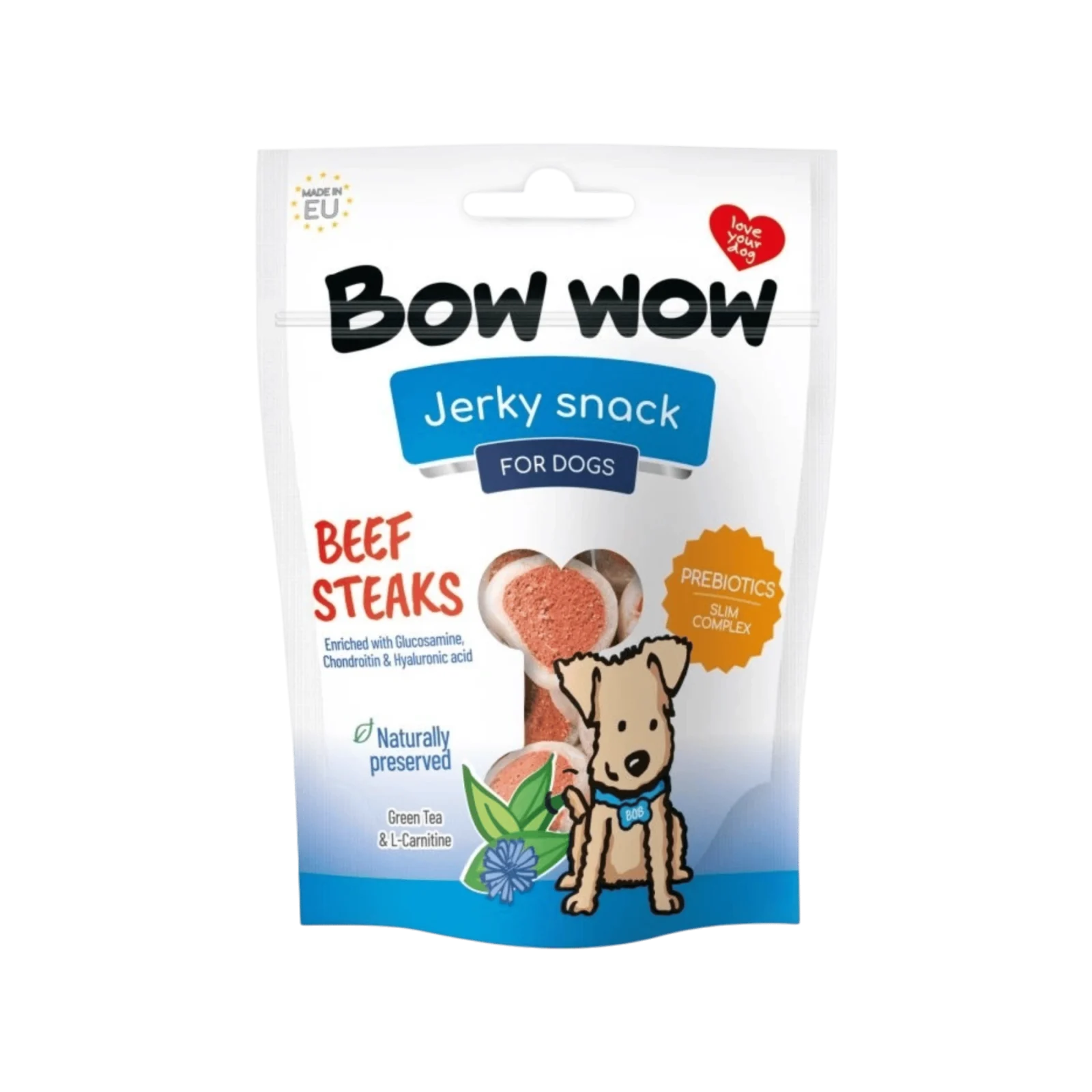 Bow wow pochoutka Hovězí kotletky 80g (80 g)