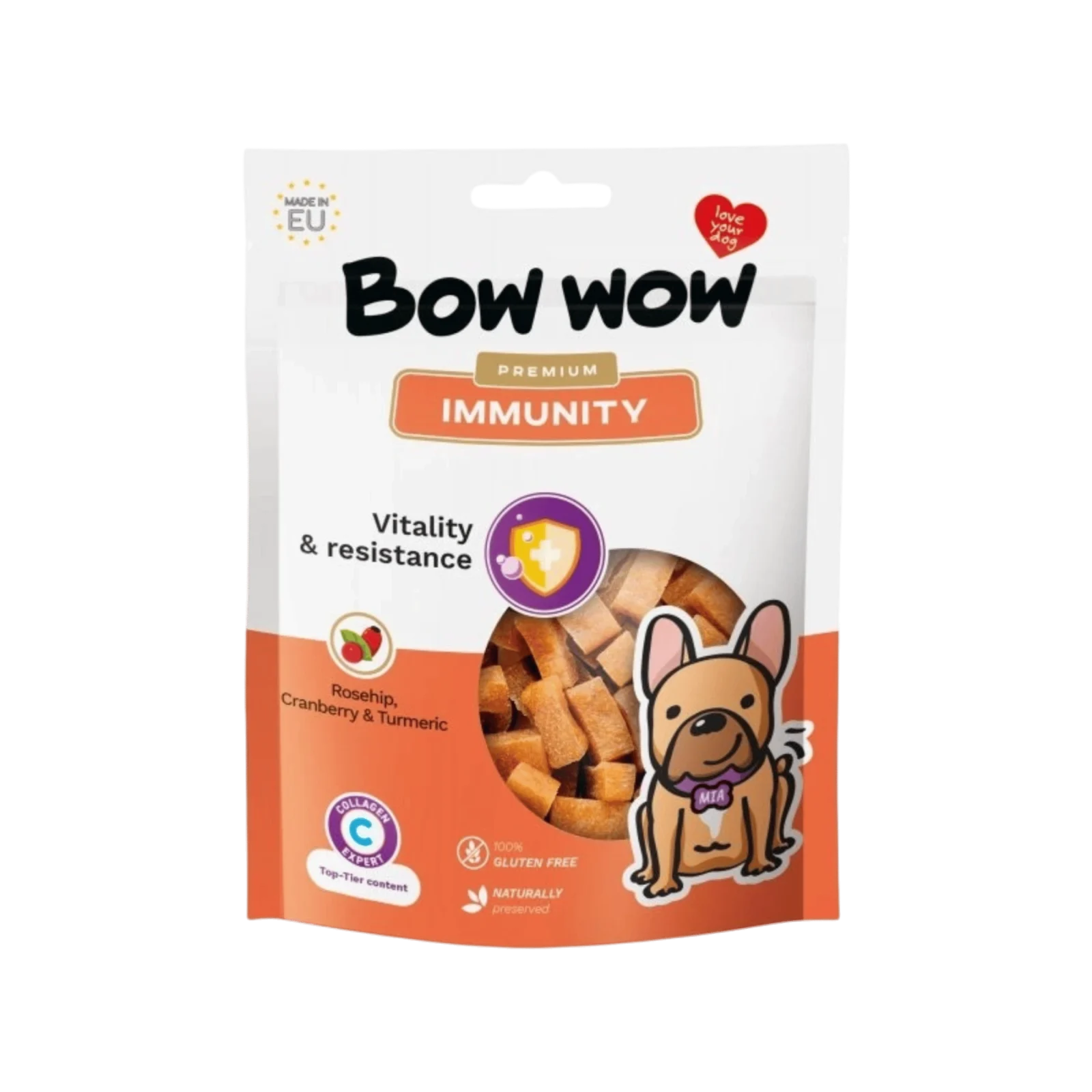 Bow wow pochoutka Immunity 60g (60 g)