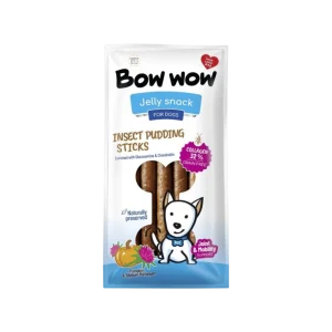Bow wow pochoutka Klobásy s hmyzem, kolagenem, dýní, ostropestřcem 6ks (6 ks)