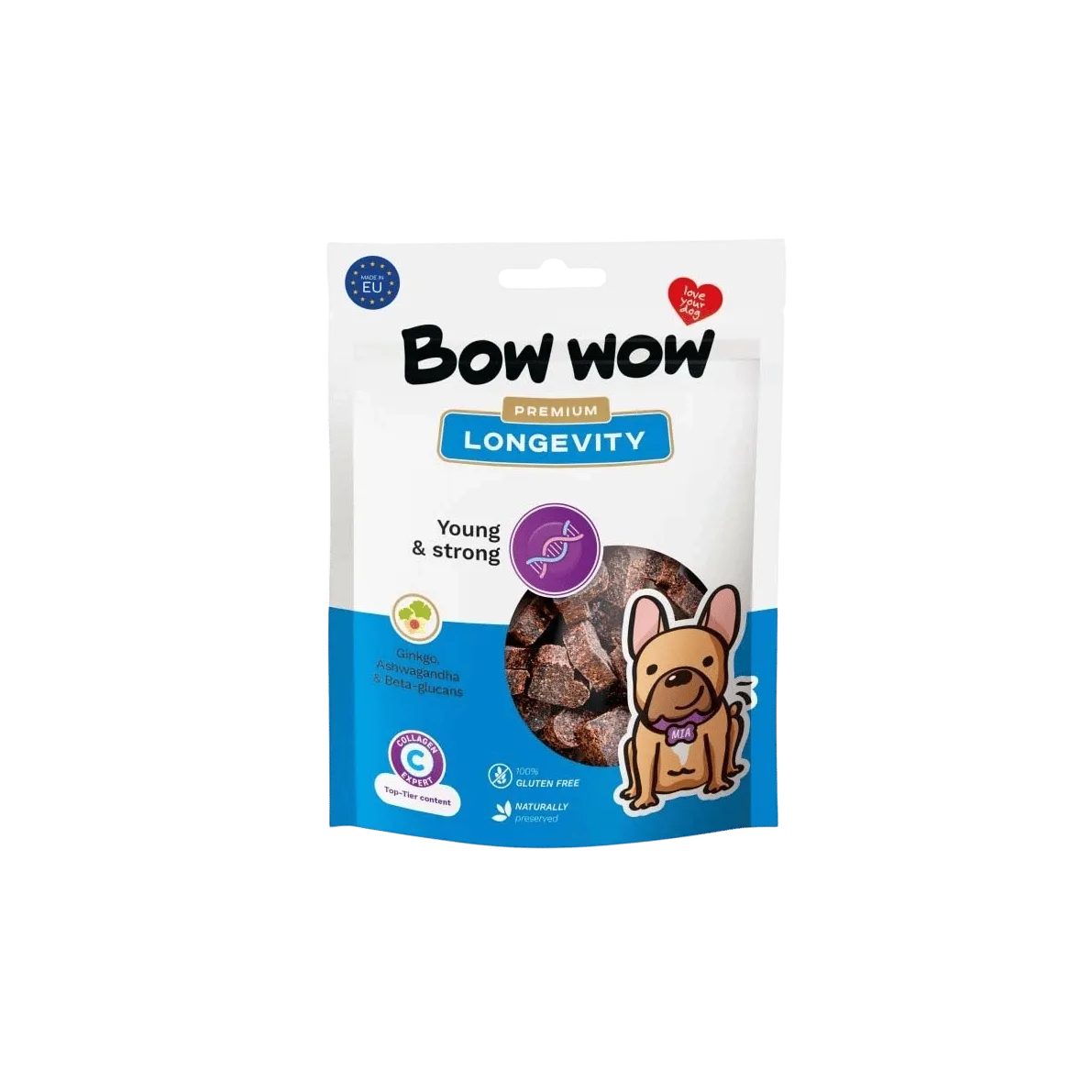 Bow wow pochoutka Longevity 60g (60 g)