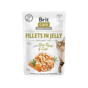 Brit Care Cat Fillets in Jelly with Trout & Cod 85g (85 g)