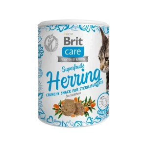 Brit Care Cat Snack Superfruits Herring 100g (100 g)