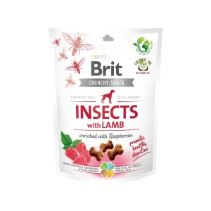 Brit Care Dog Crunchy Crack. Insec. Lamb Raspber 200g (200 g)