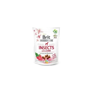 Brit Care Dog Crunchy Crack. Insec. Lamb Raspber 200g | Pejskovice