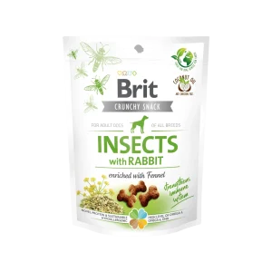 Brit Care Dog Crunchy Crack. Insec. Rabbit Fennel 200g (200 g)