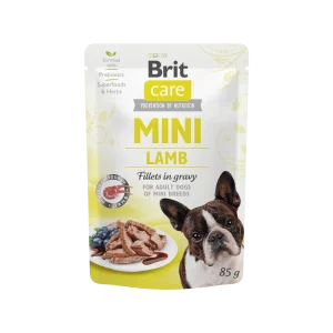 Brit Care Dog Mini Lamb fillets in gravy 85g (85 g)