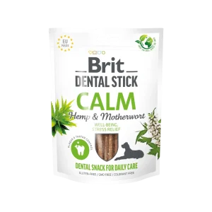 Brit Dog Dental Stick Calm Hemp&Motherwort 7ks (7 ks)
