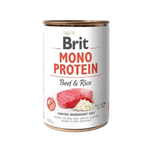 Brit Dog konzerva Mono Protein Beef & Brown Rice 400g (400 g)