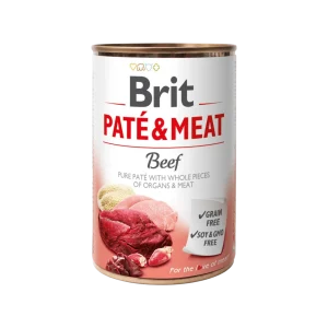 Brit Dog konzerva Paté & Meat Beef 400g (400 g)