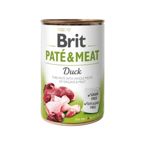 Brit Dog konzerva Paté & Meat Duck (400 g)