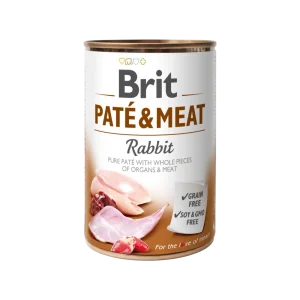 Brit Dog konzerva Paté & Meat Rabbit (400 g)