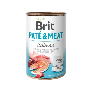Brit Dog konzerva Paté & Meat Salmon (400 g)