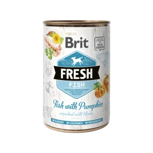 Brit Fresh Dog konzerva Fish with Pumpkin 400g (400 g)
