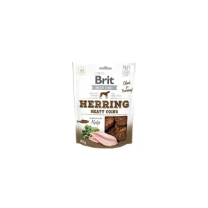 Brit Jerky Herring Meaty Coins 80g | Pejskovice