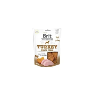 Brit Jerky Turkey Meaty Coins 80g | Pejskovice