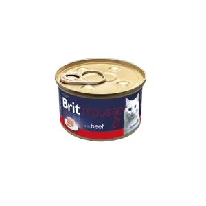Brit Premium Cat by Nature Mousse Beef 85g (85 g)