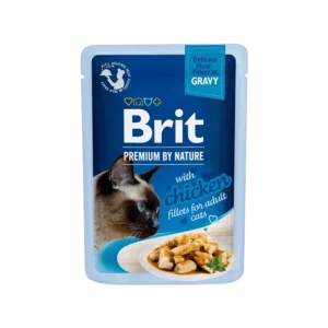 Brit Premium Cat D Fillets in Gravy with Chicken 85g (85 g)