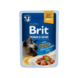 Brit Premium Cat D Fillets in Gravy with Tuna 85g (85 g)