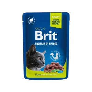 Brit Premium Cat kapsa Lamb for Sterilised 100g (100 g)
