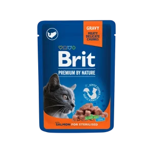 Brit Premium Cat kapsa Salmon for Sterilised 100g (100 g)