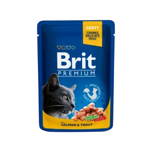 Brit Premium Cat kapsa with Salmon & Trout 100g (100 g)