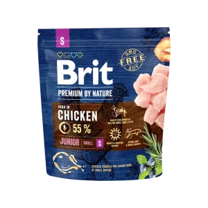 Brit Premium Dog by Nature Junior S (1 kg)