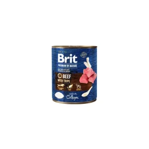 Brit Premium Dog by Nature konz Beef&Tripes 800g | Pejskovice