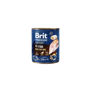 Brit Premium Dog by Nature konz Fish&Fish Skin 800g | Pejskovice
